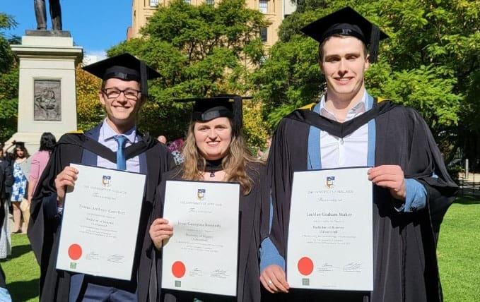Adelaide Uni Graduation Gown Set - Bachelor of Society, Culture, Education  & Law | University Graduation Gown Set